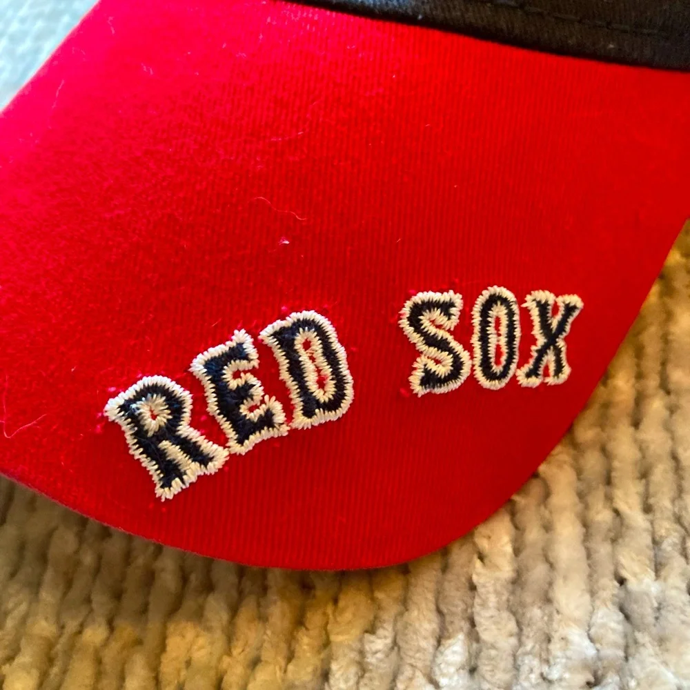 Boston Red Sox Youth‎ Baseball Hat MLB Adjustable Navy Red Embroidered Cap